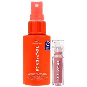 Tower 28 SOS Daily Rescue Facial Spray & Lip Gloss